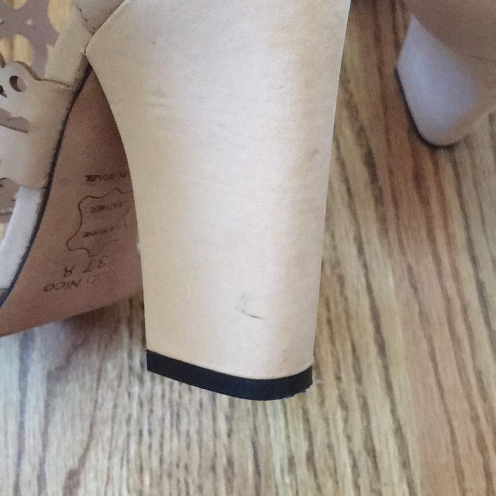 Klub Nico Madrid laser cut sandals size 8 - Picture 6 of 6